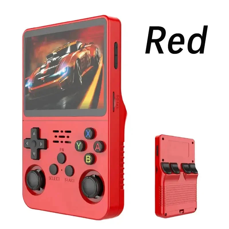 Open Source R36S Retro Handheld Video Game Console Linux System 3.5 Inch IPS Screen Portable Pocket Video Player 64GB 128G Games